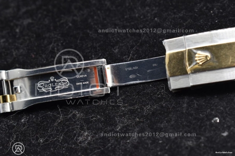 SS Best Noob A23J Skydweller On SS YG White Bracelet 1113 Edition EasyCare YG Dial 1202